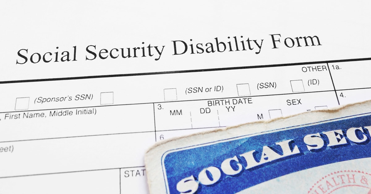 social security disability form example social security disability form example