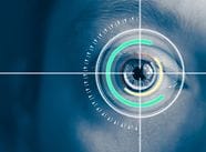 Illustration of a normal eye v eye with glaucoma.