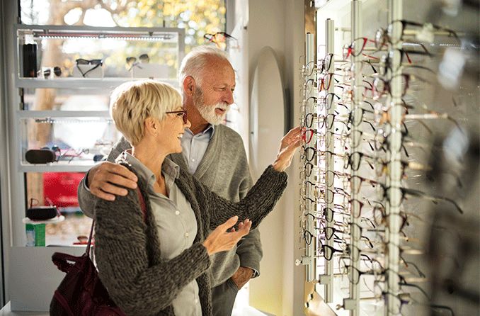 Purchasing eyeglasses at a Lenscrafters store using vision insurance Purchasing eyeglasses at a Lenscrafters store using vision insurance