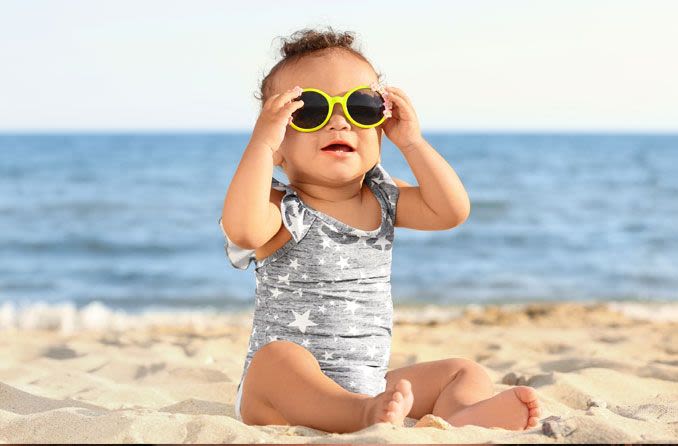 Braucht Ihr Baby eine Sonnenbrille? UV-Schutz für Kinder