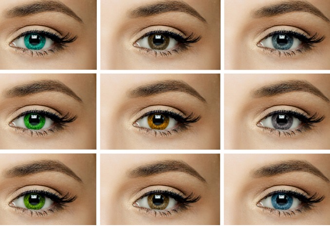 Renkli kontakt lens tonları ve tipleri